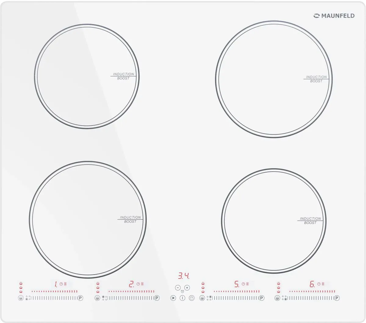 Индукционная варочная панель MAUNFELD CVI594SWH
